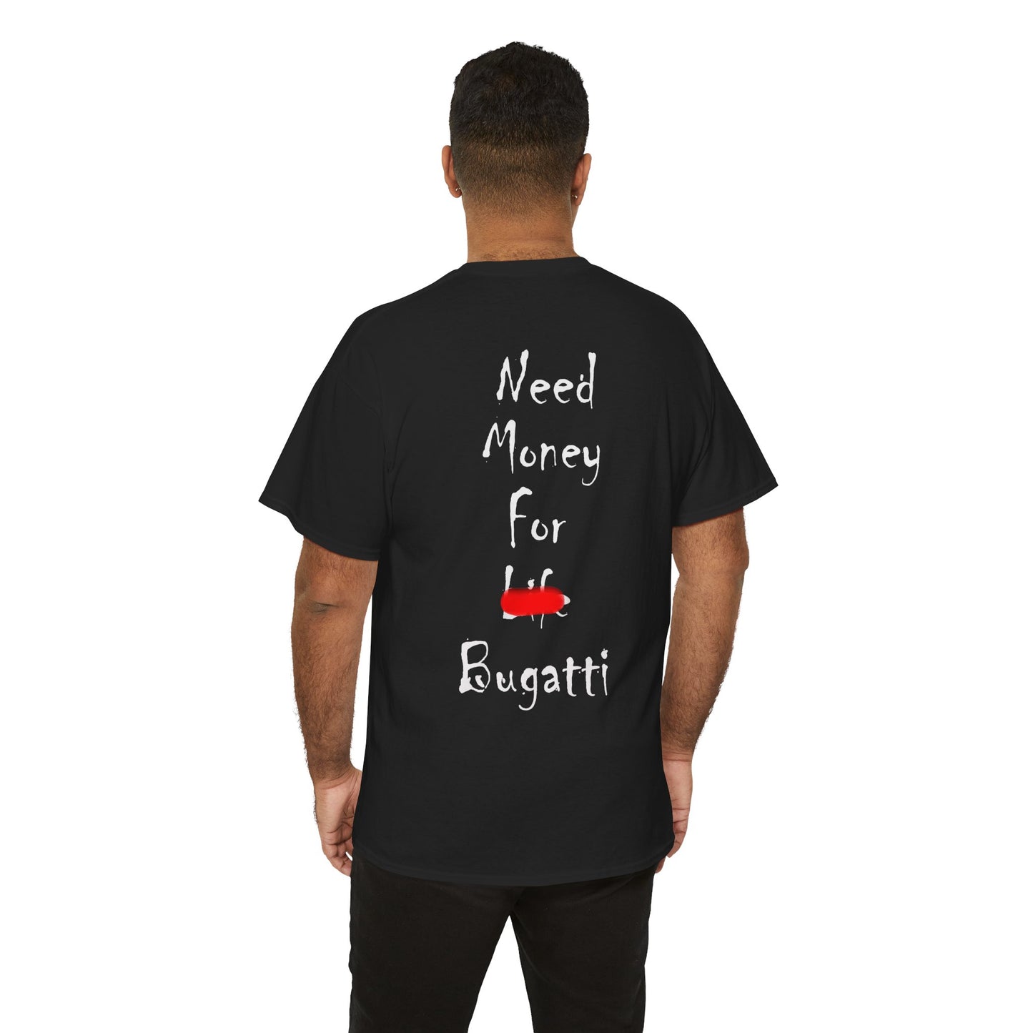 Need money for Bugatti T-Shirt Black